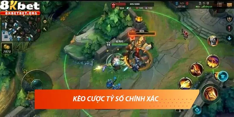 Kèo cược tỷ số chính xác