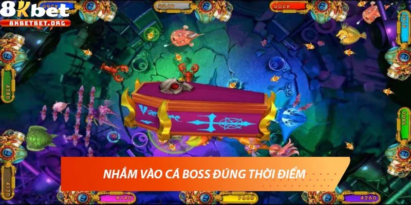 Nhắm vào cá boss đúng thời điểm